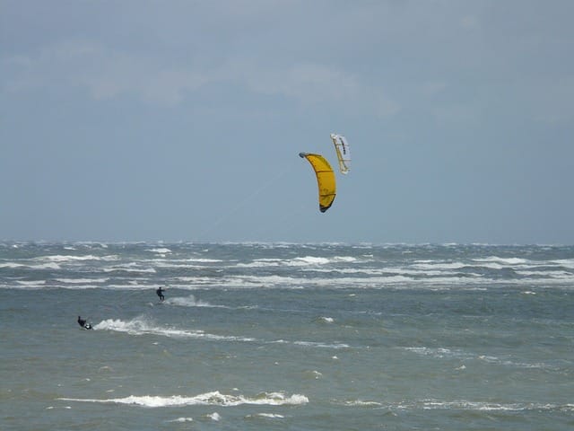 kite-surfing